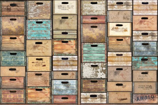PHOTOWALL / Vintage Crates (e328127)