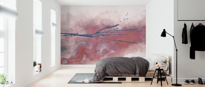 PHOTOWALL / Accidental Watercolor - Pink (e327678)