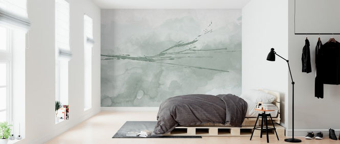 PHOTOWALL / Accidental Watercolor - Soft Green (e327679)