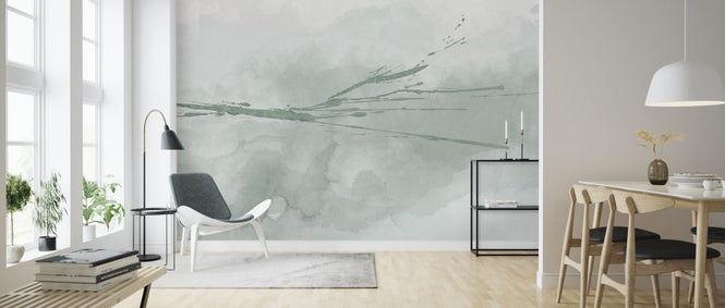 PHOTOWALL / Accidental Watercolor - Soft Green (e327679)