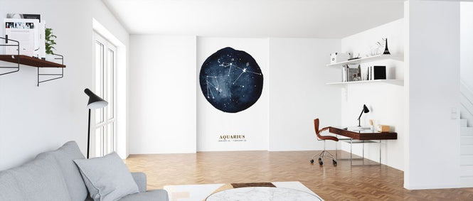 PHOTOWALL / Zodiac Sign - Aquarius (e328137)