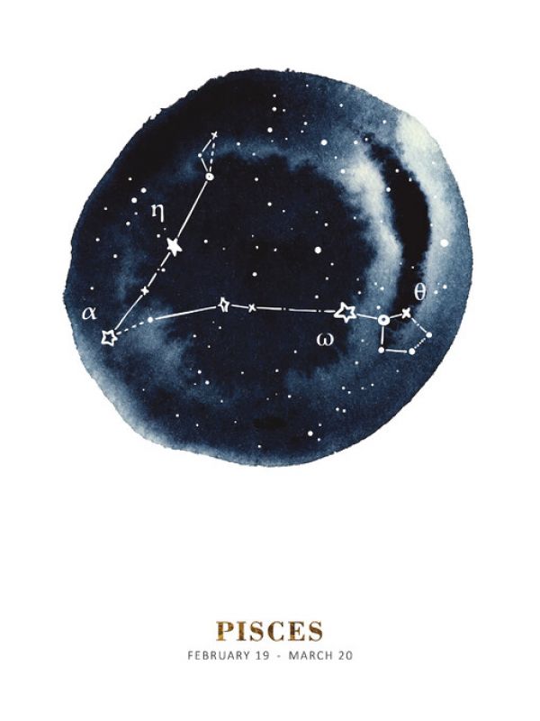 PHOTOWALL / Zodiac Sign - Pisces (e328138)