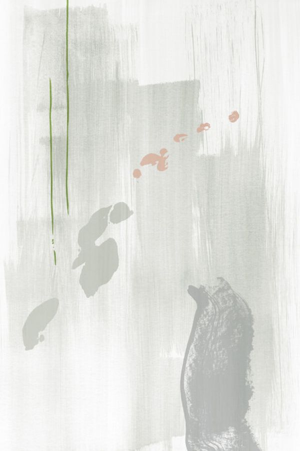 PHOTOWALL / Abstractia - Light Gray (e328132)