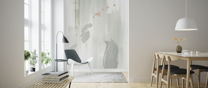 PHOTOWALL / Abstractia - Light Gray (e328132)