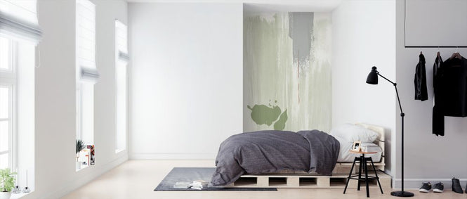 PHOTOWALL / Abstractia - Olive Green (e328133)