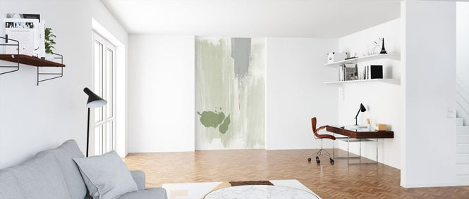 PHOTOWALL / Abstractia - Olive Green (e328133)