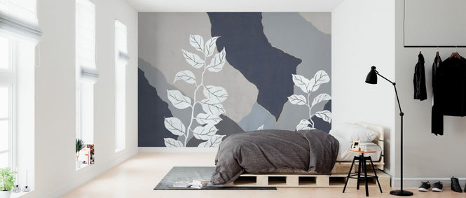 PHOTOWALL / Fragments and Vegetation - Blue (e328055)