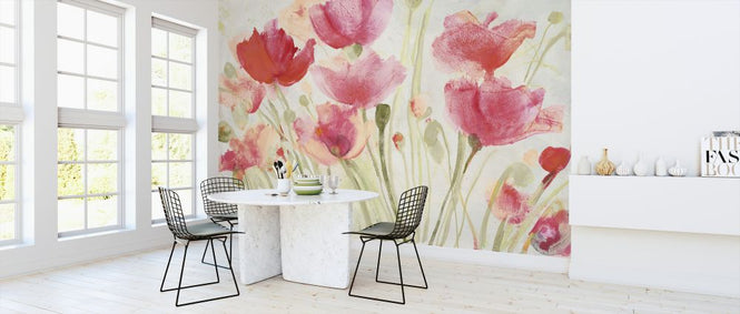 PHOTOWALL / Blush Poppies (e325360)