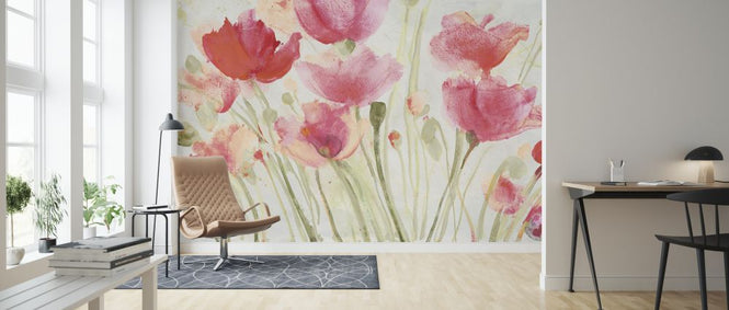 PHOTOWALL / Blush Poppies (e325360)