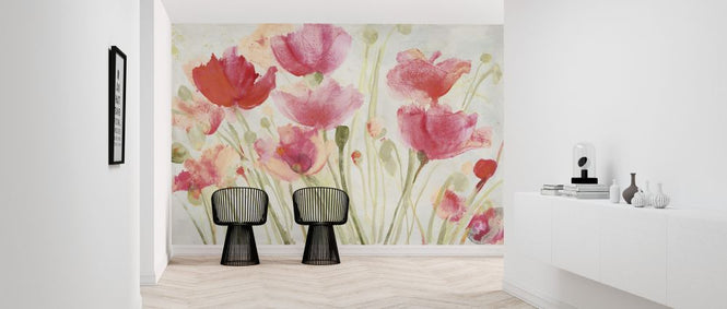 PHOTOWALL / Blush Poppies (e325360)