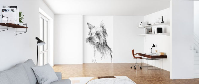 PHOTOWALL / Yorkshire Terrier Sketch (e325416)