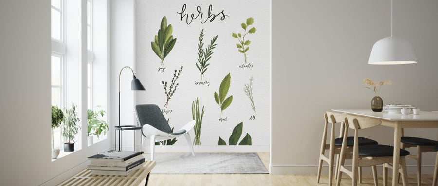 PHOTOWALL / Herbs I White (e325823)