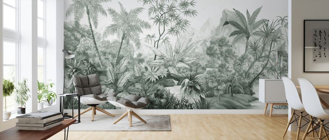 PHOTOWALL / Tangled Jungle - Green (e328534)