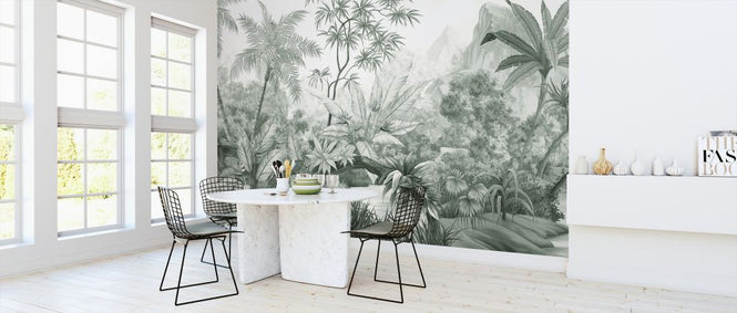 PHOTOWALL / Tangled Jungle - Green (e328534)