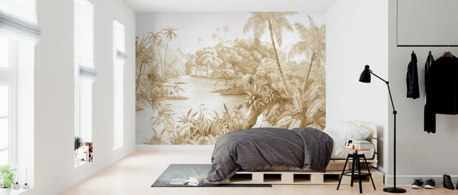 PHOTOWALL / Tangled Jungle II - Caramel (e328536)