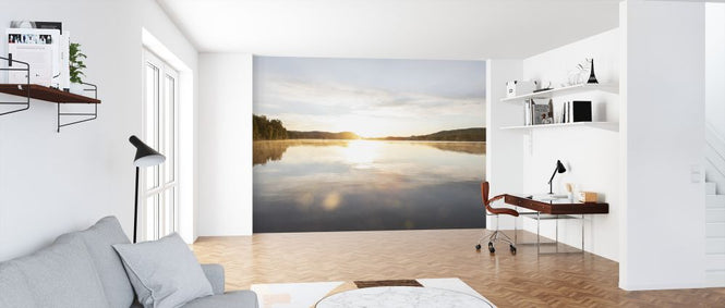 PHOTOWALL / Silent Morning by the Lake (e328161)