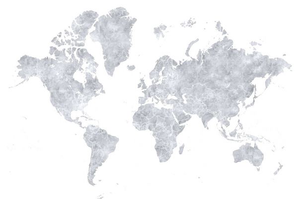 PHOTOWALL / World Map without V (e325721)