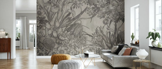 PHOTOWALL / Ink Flowers (e328421)