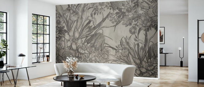 PHOTOWALL / Ink Flowers (e328421)