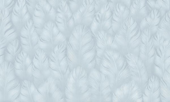 PHOTOWALL / Into the Feathers - Blue (e328423)