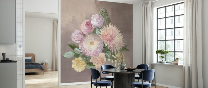 PHOTOWALL / Pale Floral Spray (e326990)