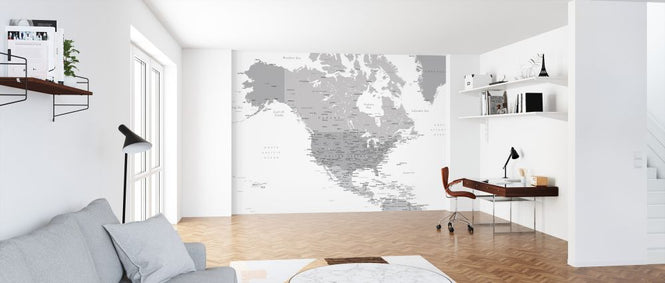 PHOTOWALL / North America and Caribbean Map II (e325731)