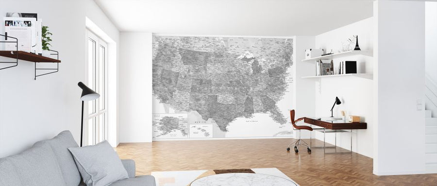 PHOTOWALL / United States Map (e325737)