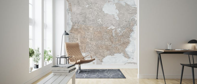 PHOTOWALL / United States Map (e325738)