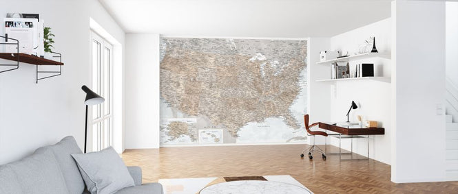 PHOTOWALL / United States Map (e325739)
