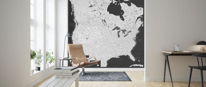 PHOTOWALL / United States Map (e325742)
