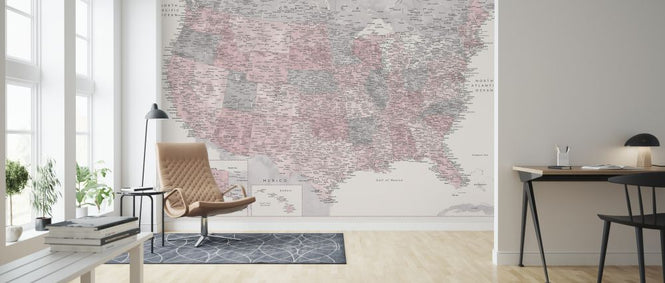 PHOTOWALL / United States Map (e325741)