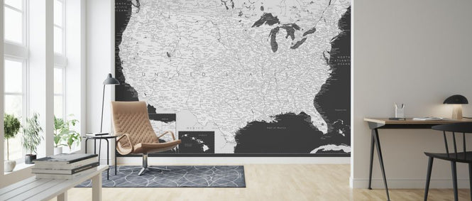 PHOTOWALL / United States Map (e325743)