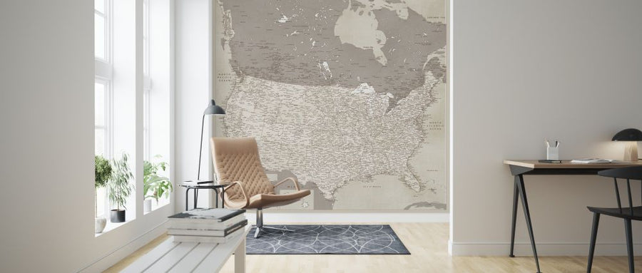 PHOTOWALL / United States Map (e325746)