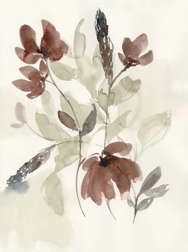 PHOTOWALL / Dusty Flower Composition I (e327202)