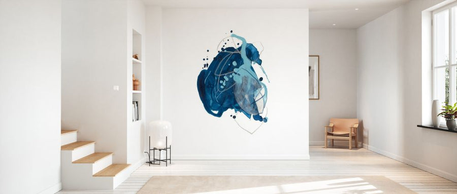 PHOTOWALL / Blue Ink Blot I (e327278)