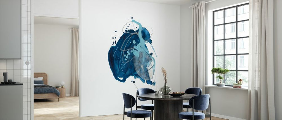 PHOTOWALL / Blue Ink Blot I (e327278)