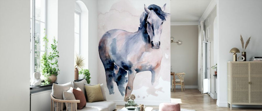 PHOTOWALL / Horse in Watercolor I (e327317)