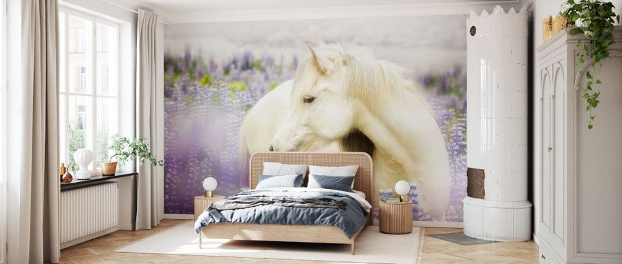 PHOTOWALL / Horse in Lavender III (e327329)