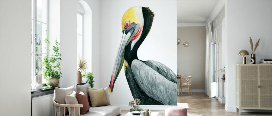 PHOTOWALL / Watercolor Pelican II (e327356)