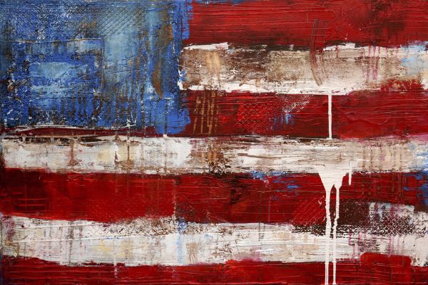 PHOTOWALL / Ashley American Flag (e327415)