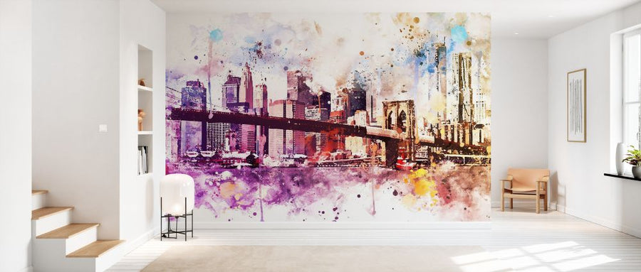 PHOTOWALL / Nyc Watercolor - New York Dreams (e328568)