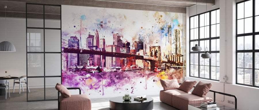 PHOTOWALL / Nyc Watercolor - New York Dreams (e328568)