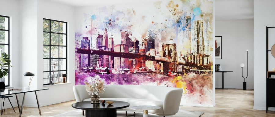 PHOTOWALL / Nyc Watercolor - New York Dreams (e328568)