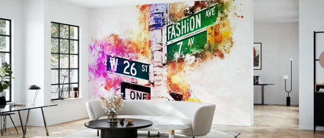 PHOTOWALL / Nyc Watercolor - Fashion Ave (e328570)