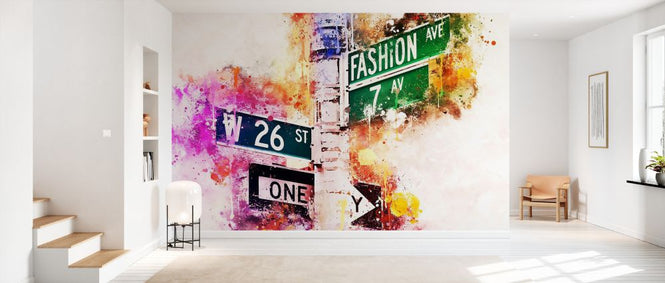 PHOTOWALL / Nyc Watercolor - Fashion Ave (e328570)