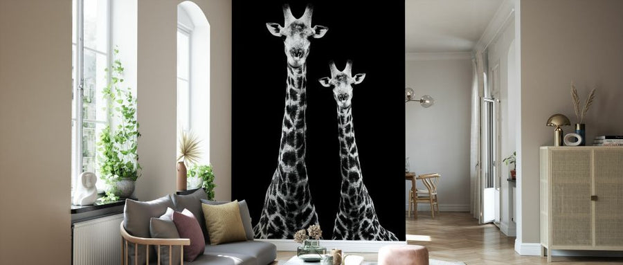PHOTOWALL / Safari Profile - Two Giraffes (e328585)