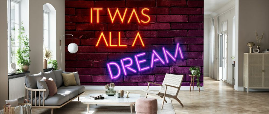 PHOTOWALL / Urban Neon - It was all a Dream (e328595)