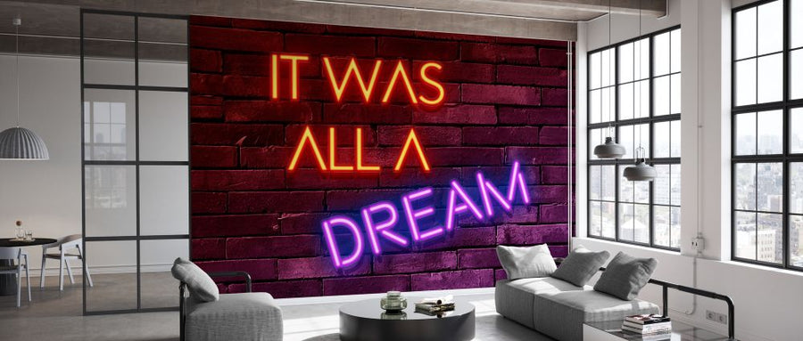 PHOTOWALL / Urban Neon - It was all a Dream (e328595)