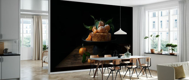 PHOTOWALL / Polenta Cake with Sweet Mandarines (e328185)