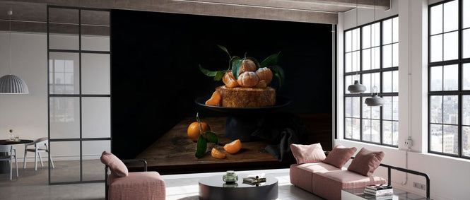 PHOTOWALL / Polenta Cake with Sweet Mandarines (e328185)